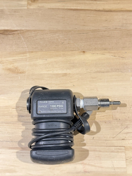 FLUKE 700P08 PRESSURE MODULE 1000PSIG 7000KPA 70 BAR (TESTED) SHIPS FAST