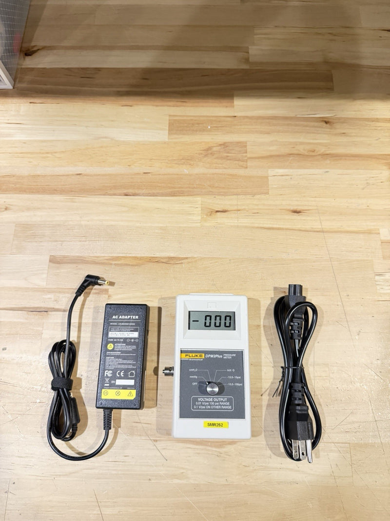 FLUKE BIOMEDICAL DPM2PLUS PRESSURE METER (TESTED) FREE SHIPPING CALIBRATED 2027