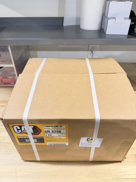 CATERPILLAR 0R-8256 AIR COMPRESSOR (NEW FACTORY SEALED / GENUINE OEM NEW