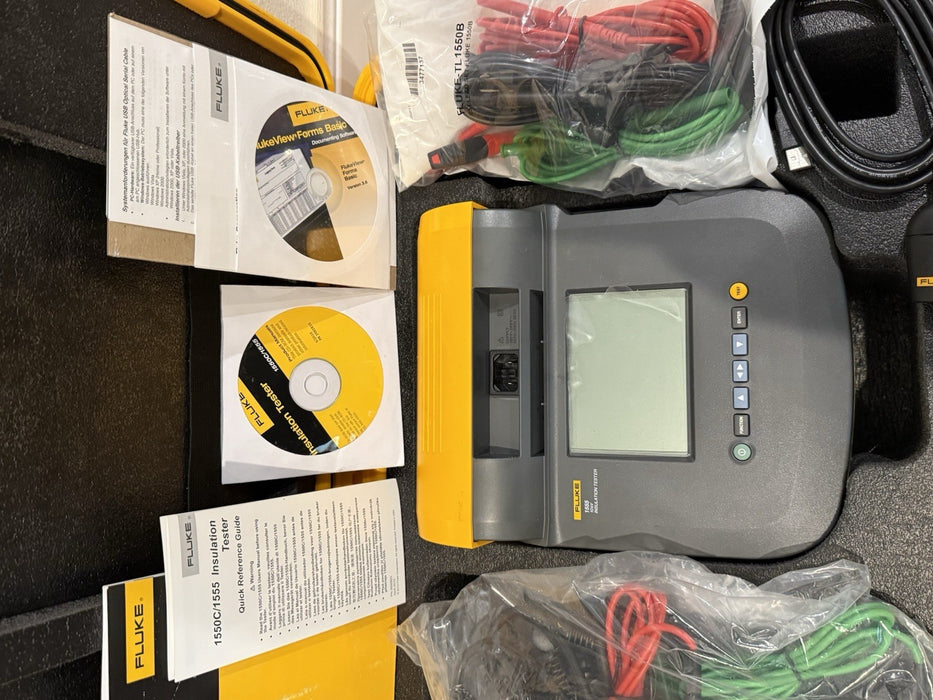 FLUKE 1555 10KV INSULATION TESTER NEW SEALED
