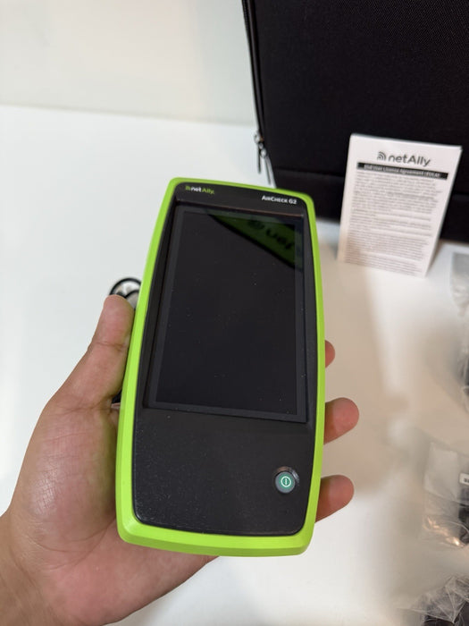 NETSCOUT AIRCHECK G2 KIT WITH ACCESSORIES TESTED