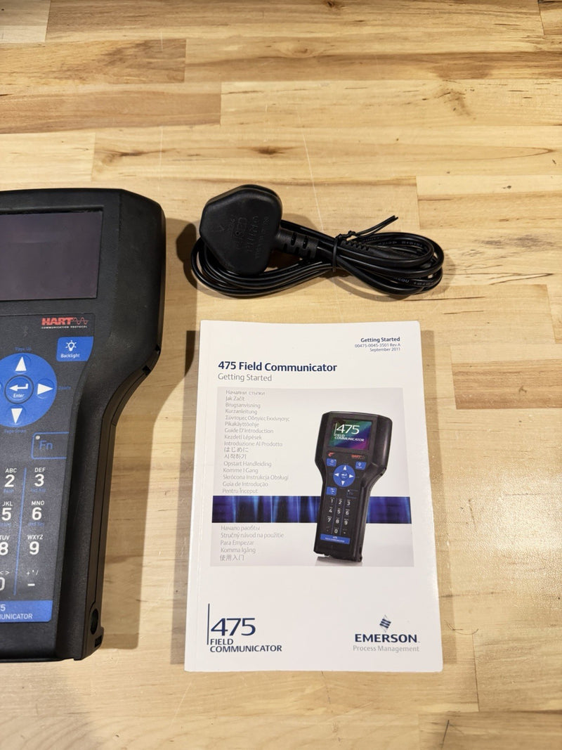EMERSON HART 475 FIELD COMMUNICATOR TESTED