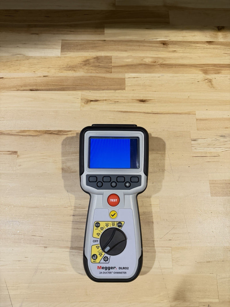MEGGER DLRO2 2A DUCTER OHMMETER FOR PARTS