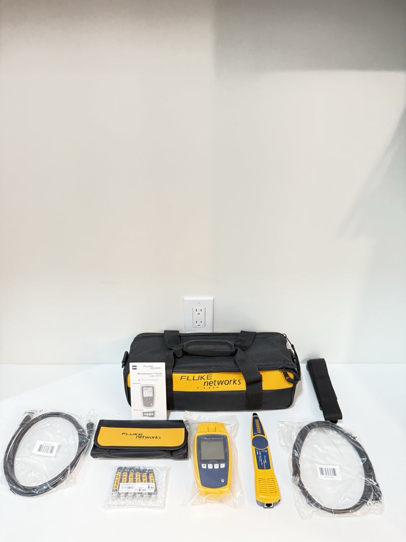 FLUKE NETWORKS MICROSCANNER POE CABLE VERIFIER KIT MS-POE-KIT