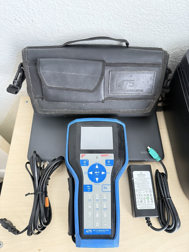 EMERSON 475 FIELD COMMUNICATOR 3.9 HART WITHBAG & CHARGER