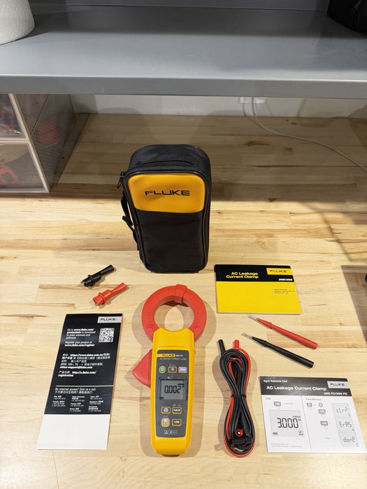FLUKE 369 FC AC LEAKAGE CURRENT CLAMP (NEW SEALED) FREE SHIPPING