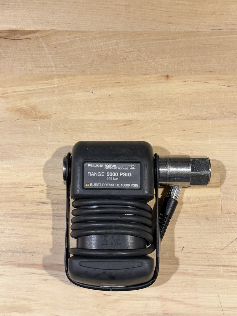 FLUKE 700P30 PRESSURE MODULE RANGE 5000 PSIG 345 BAR (TESTED) SHIPS FAST