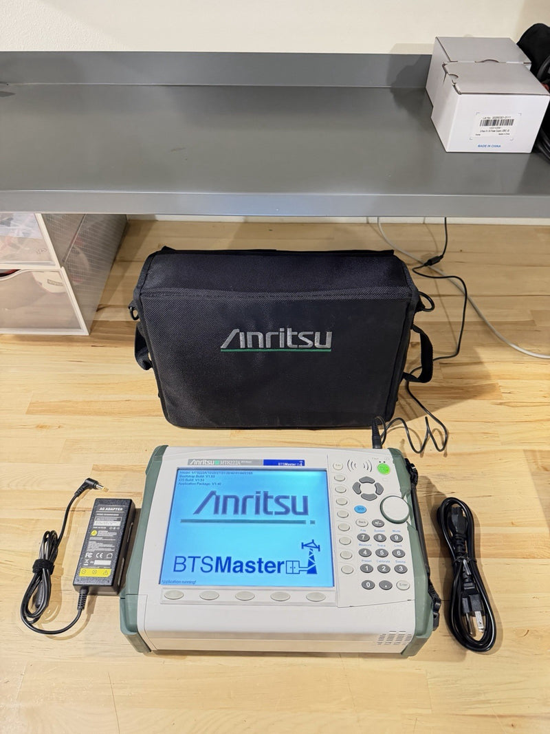 ANRITSU MT8222A BTS MASTER MULTI-FUNCTIONAL BASE STATION ANALYZER TESTED