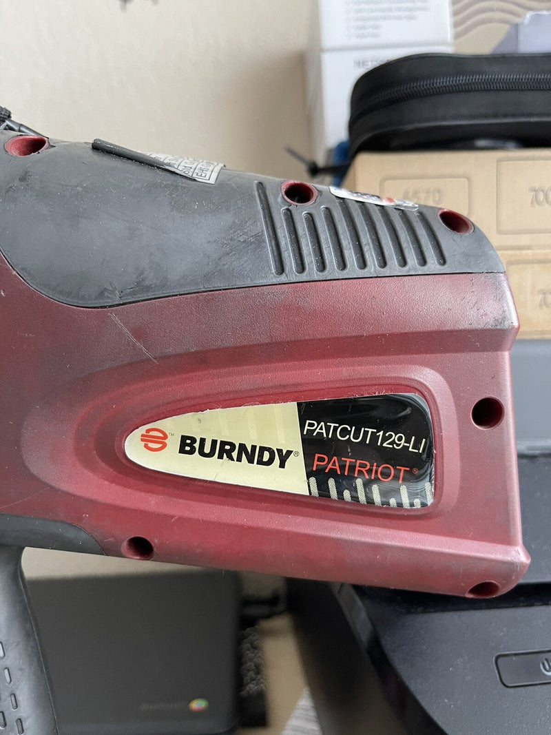 BURNDY PATCUT129LI HYDRAULIC CABLE WIRE CUTTER CU AL ACSR REBAR GROUND ROD GUY
