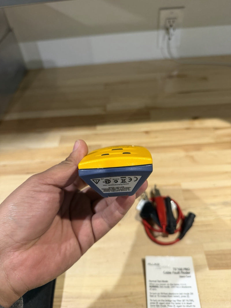 FLUKE NETWORKS TS 100 PRO CABLE FAULT FINDER TESTED