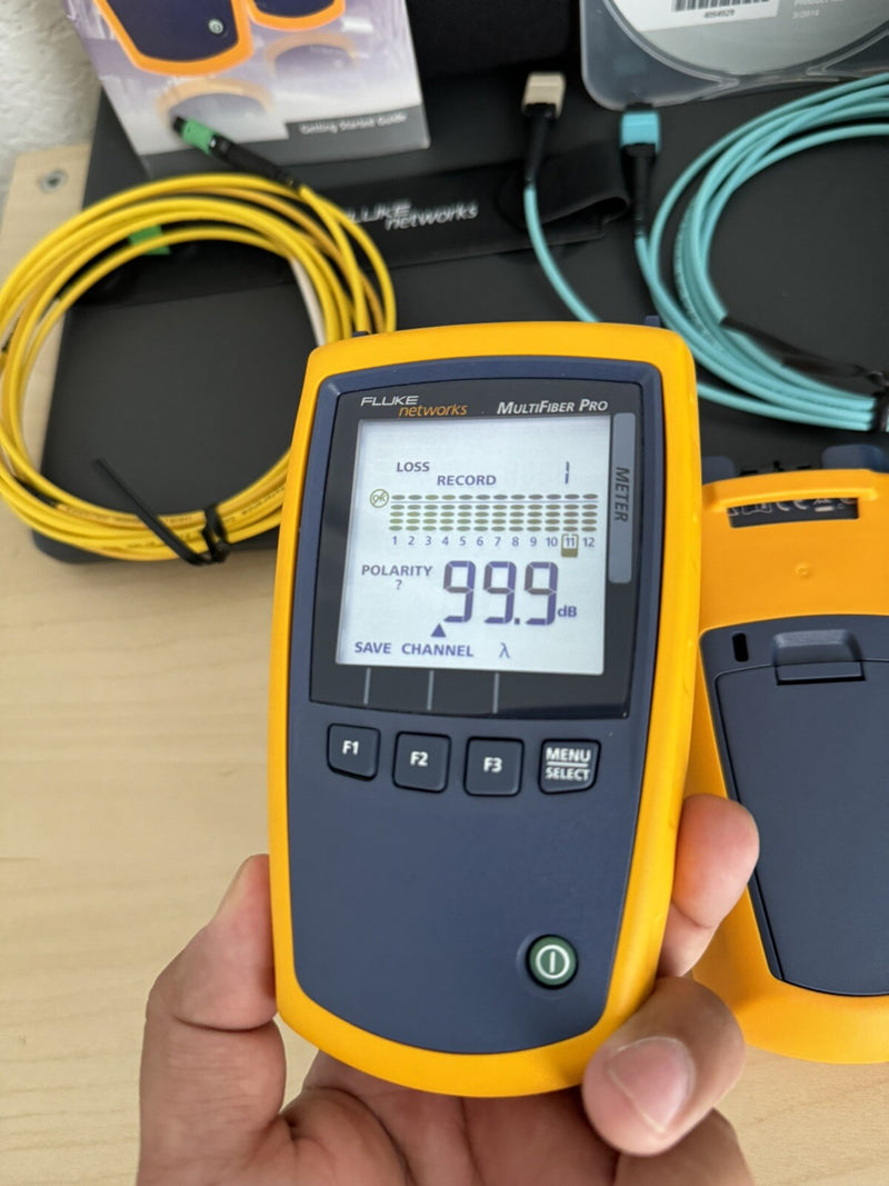 FLUKE NETWORKS MFTK-SM1550 MULTIFIBER PRO 1550 NM SINGLEMODE KIT