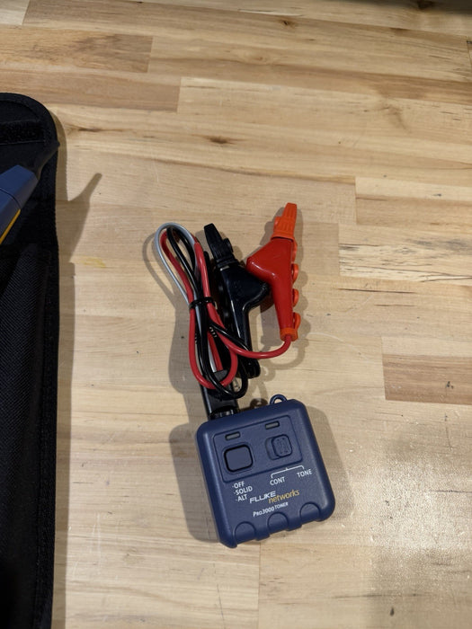 FLUKE NETWORKS PRO3000F60-KIT TONE & PROBE W/ CASE (TESTED) NEW