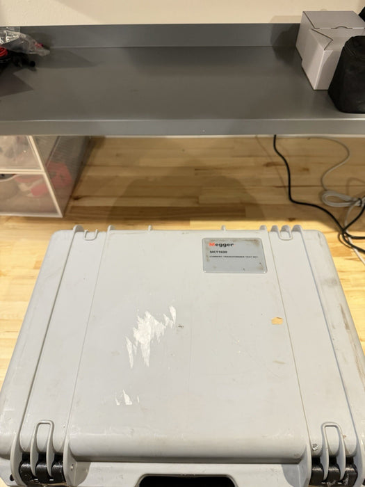 MEGGER MCT1600 CURRENT TRANSFORMER TEST SET FOR PARTS