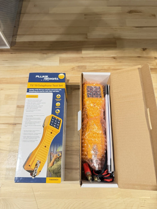 FLUKE NETWORKS TS 19 TELEPHONE TEST SET (NEW FACTORY SEALED) FREE SHIPPING