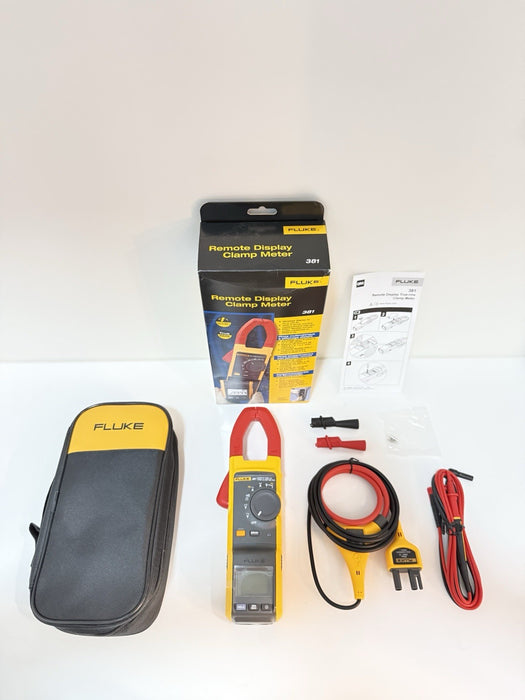 FLUKE 381 REMOTE DISPLAY CLAMP METER MFD 2025