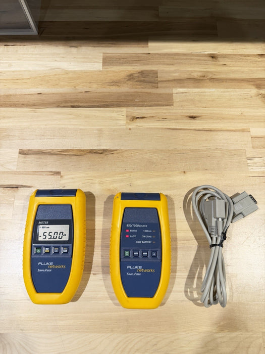 FLUKE 2956-4011 SIMPLIFIBER NETWORKS TESTER TESTED