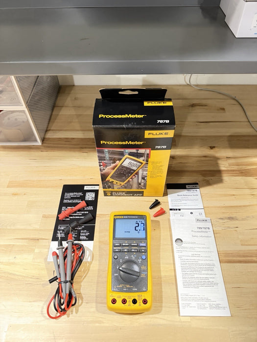 FLUKE 787B PROCESS METER TESTED