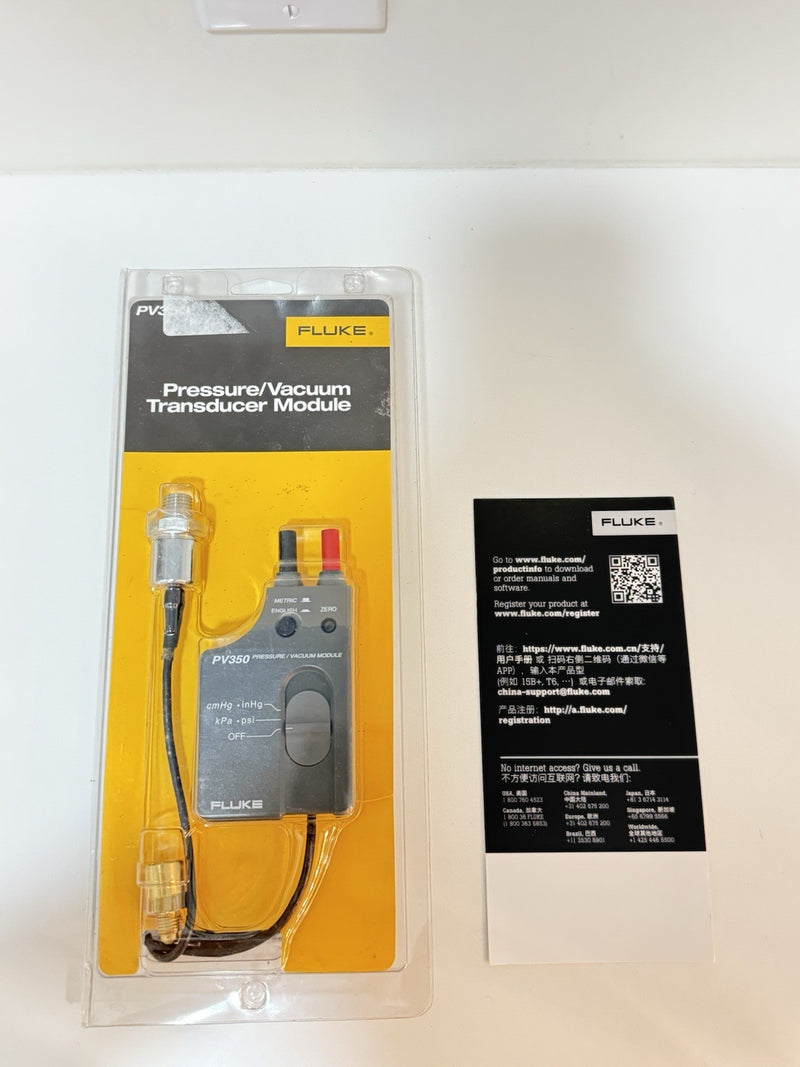 FLUKE PV350 PRESSURE VACUMM TRANSDUCER MODULE