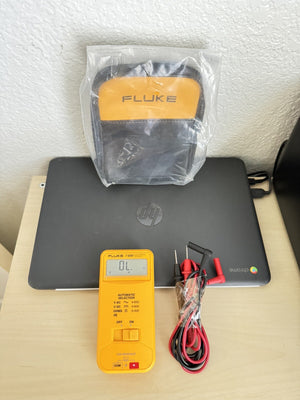 FLUKE 7-600 ELECTRICAL TESTER BAG USED