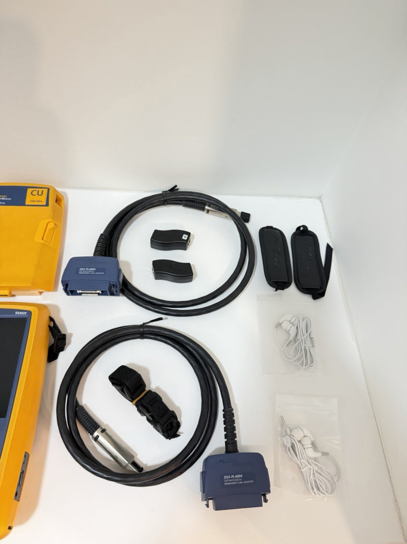 FLUKE NETWORKS DSX-5000 VERSIV CAT6 CAT6A LAN CABLE CERTIFIBER TESTER DSX 5000