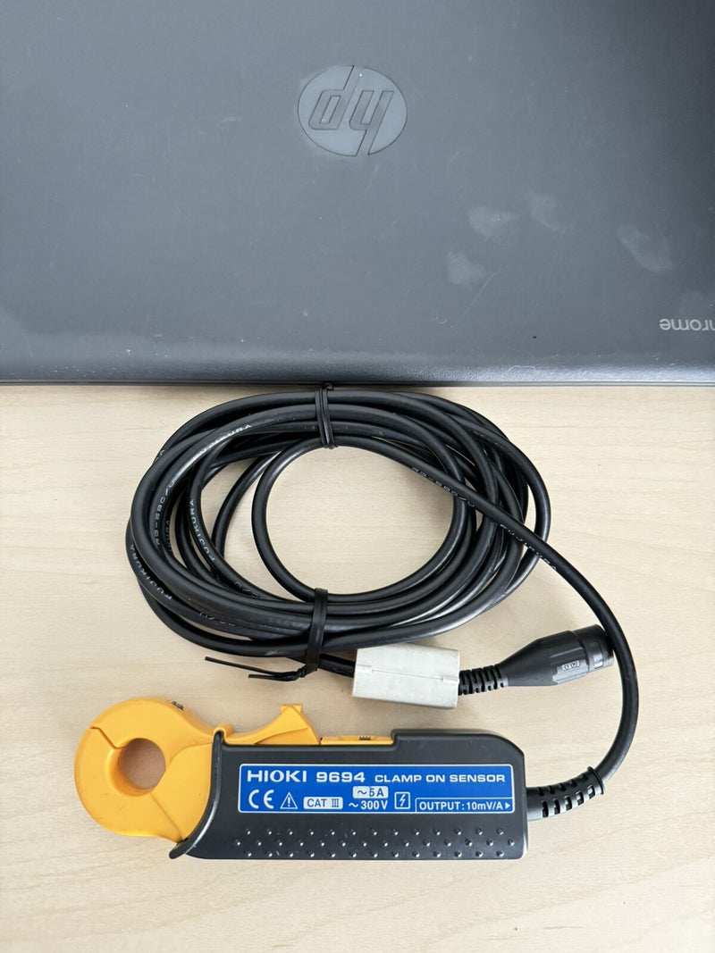 HIOKI 9694 CLAMP ON SENSOR, 5AAC, 10MV AC/A OUTPUT