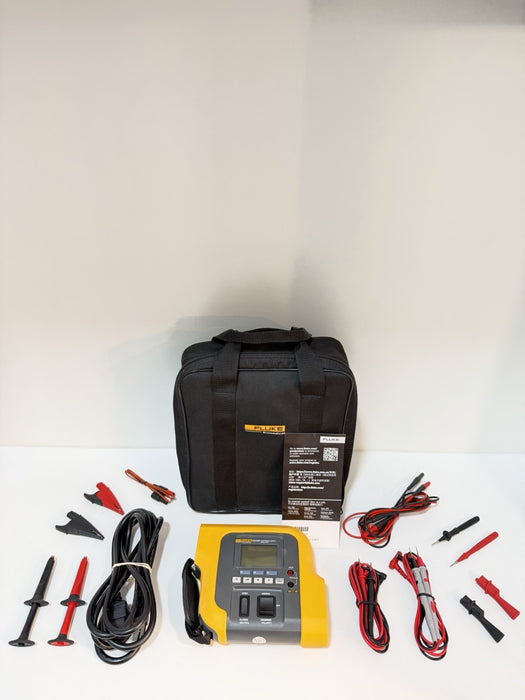 FLUKE BIO MEDICAL ESA609 ELECTRICAL SAFETY ANALYZER WITH ACCESSORIES NEW