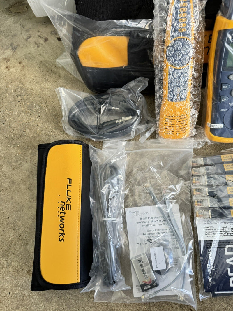 FLUKE NETWORKS CIQ-KIT CABLEIQ NETWORK CABLE TESTER KIT