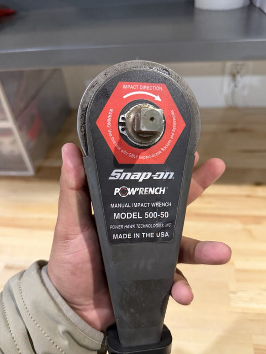 SNAP ON 3/4" DRIVE POW’RENCH 500-50 MODEL (TESTED) SHIPS FAST