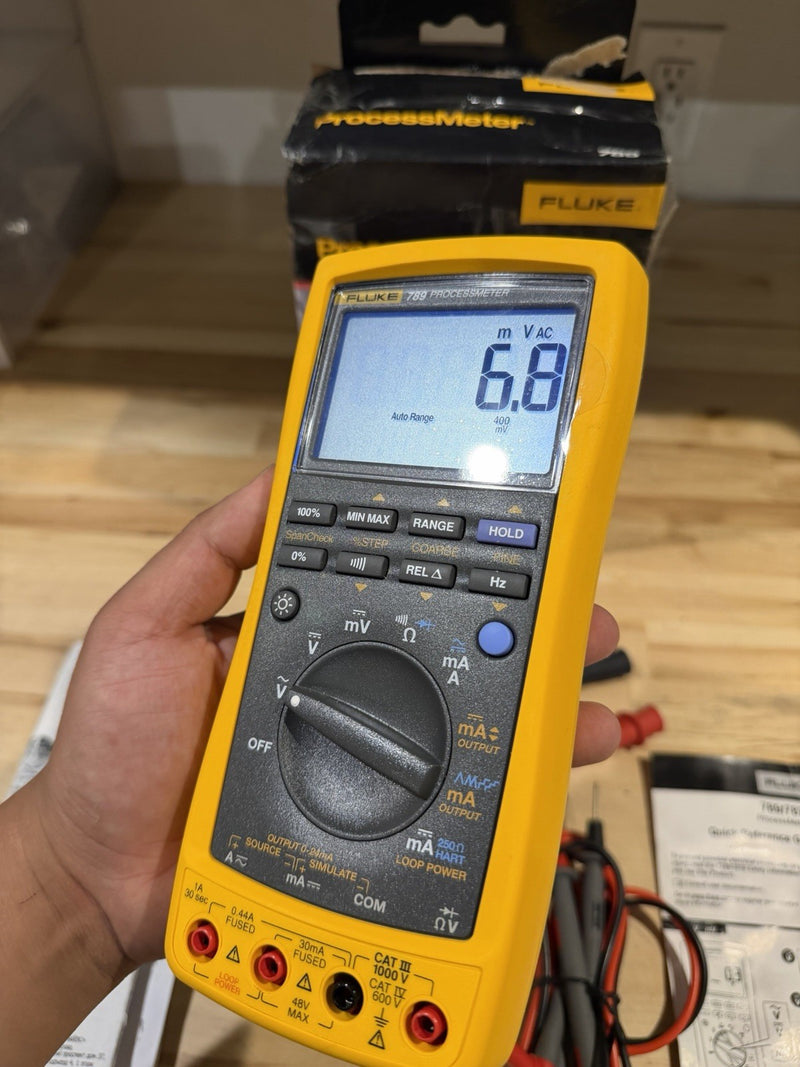 FLUKE 789 PROCESSMETER MFD-2026 CALIBRATED 2026 /SHIPS FAST NEW