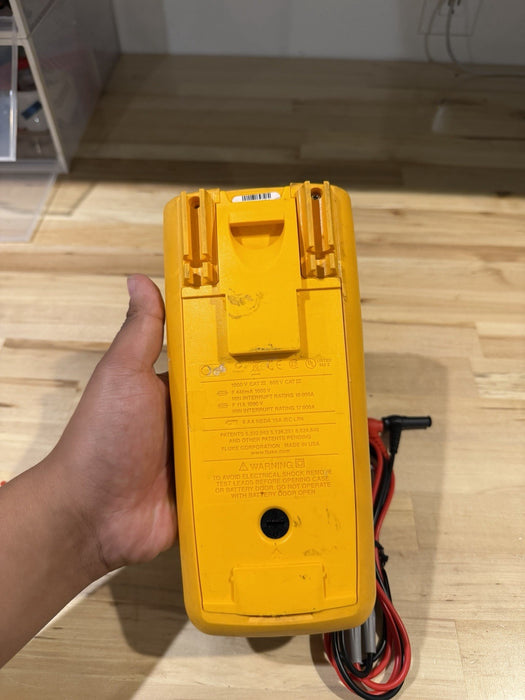 FLUKE 289 TRUE RMS ELECTRONIC LOGGING DIGITAL MULTIMETER W/ LEADS & CLIPS #1