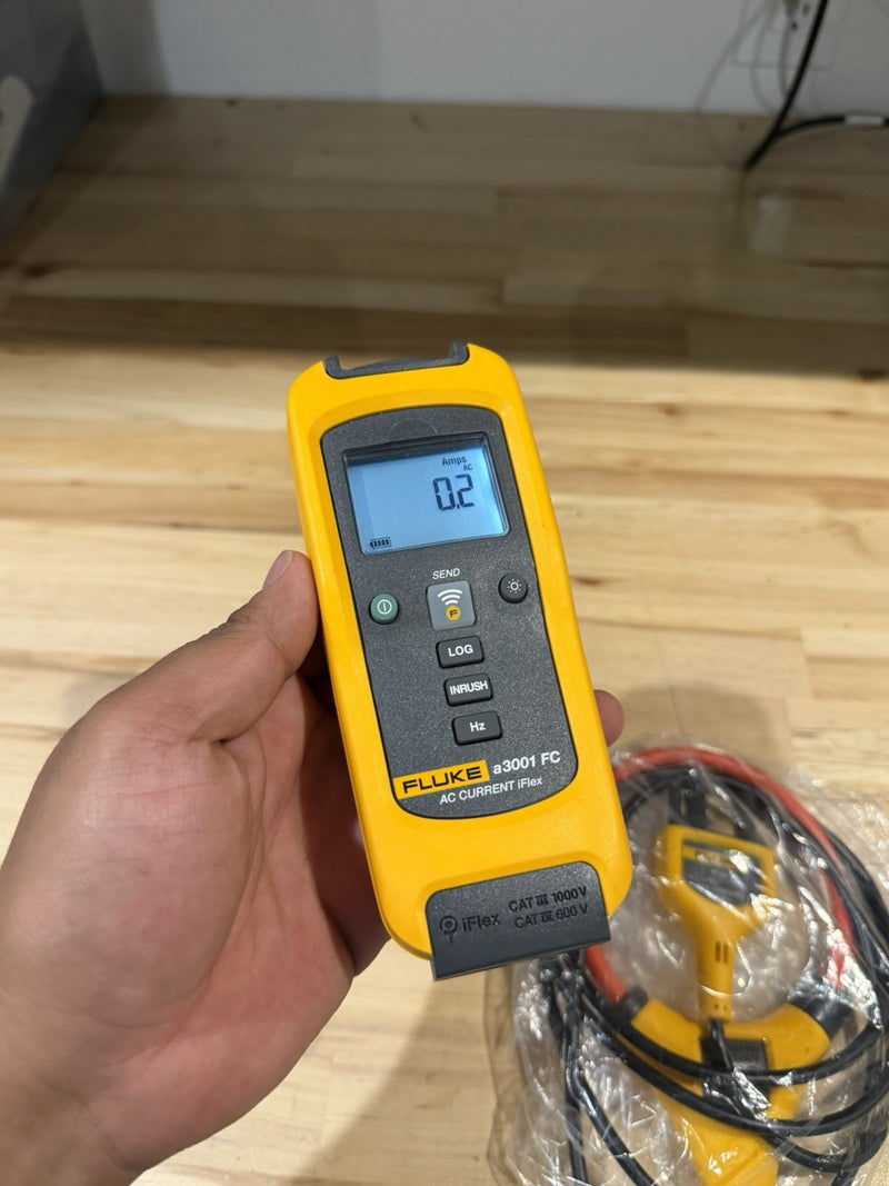 FLUKE A3001 FC AC CURRENT IFLEX MODULE WITH CLIPS & IFLEX (TESTED) SHIPS FAST