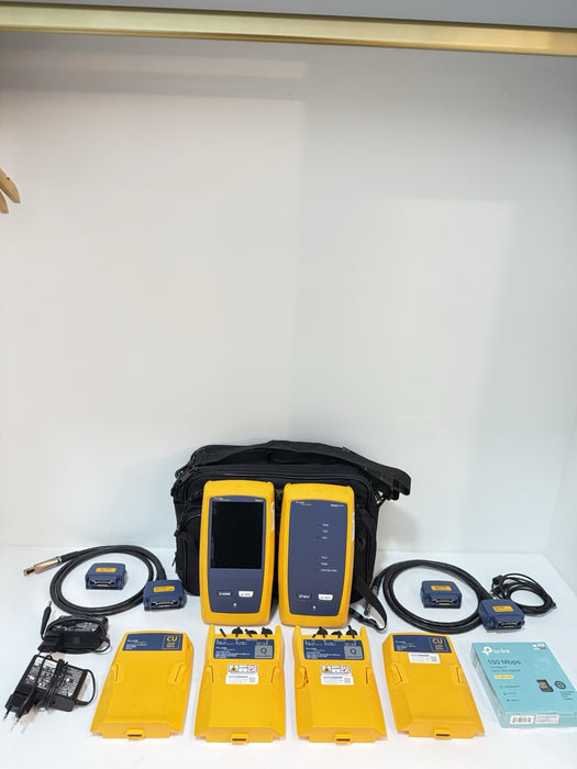 FLUKE NETWORKS DSX-8000QI 2 GHZ DSX2-8000 CABLE ANALYZER W QUAD OLTS CAL 2024