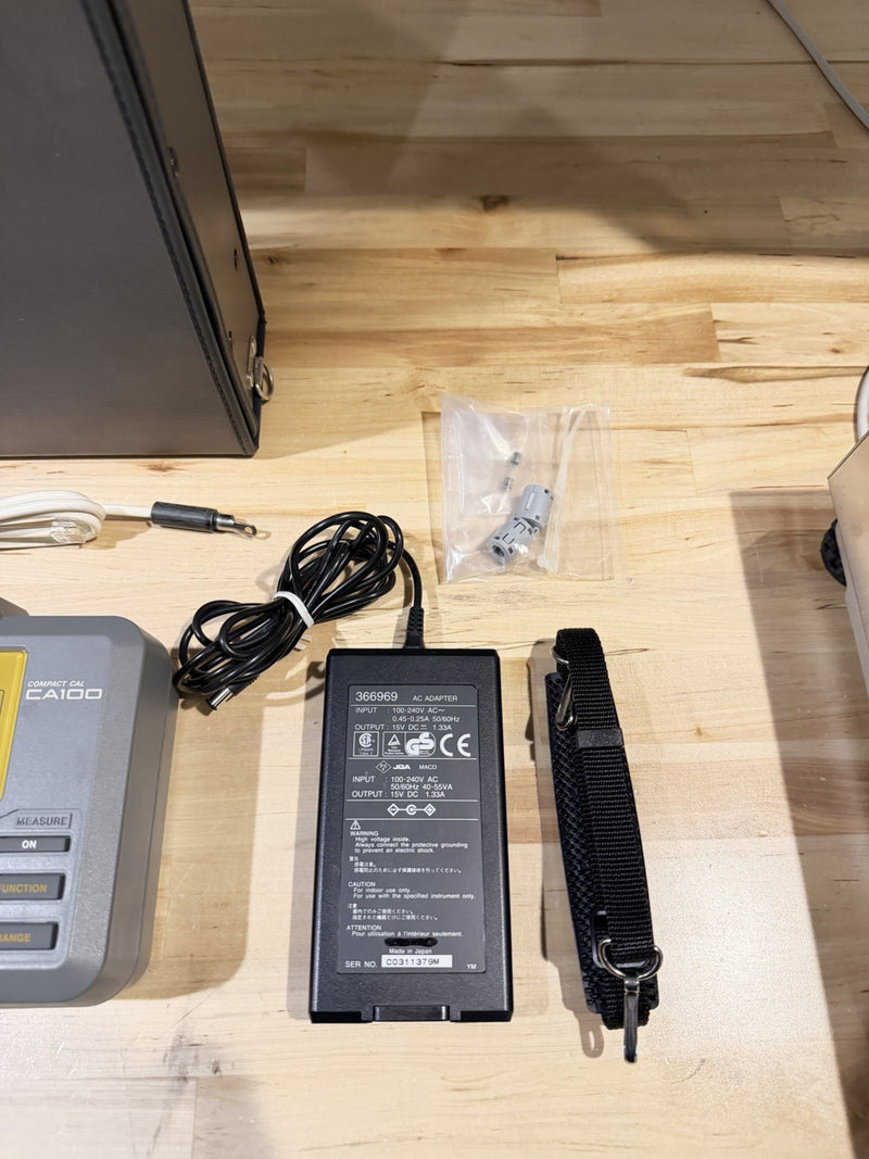 YOKOGAWA COMPACT CA100 CALIBRATOR W/ ACCESSORIES (TESTED) FREE SHIPPING