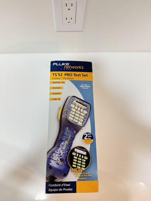 FLUKE NETWORKS TS52 PRO TEST SET NEW SEALED