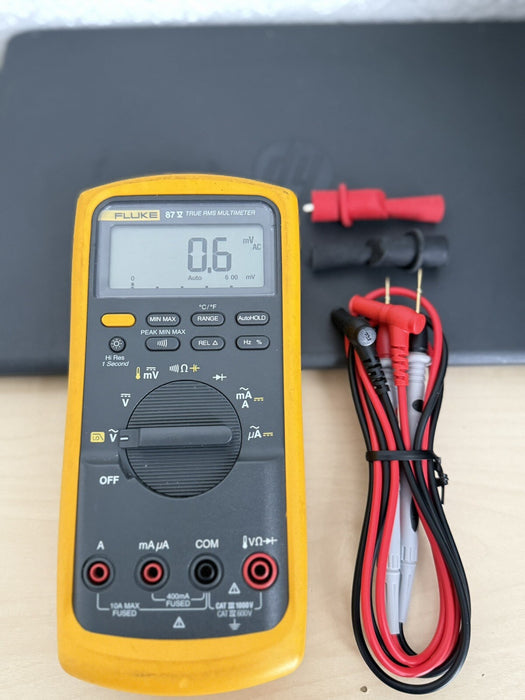 FLUKE 87-V INDUSTRIAL TRUE RMS DIGITAL MULTIMETER