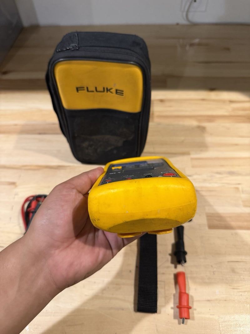 FLUKE 87V TRUE RMS MULTIMETER W/ LEADS (TESTED) SHIPS FAST