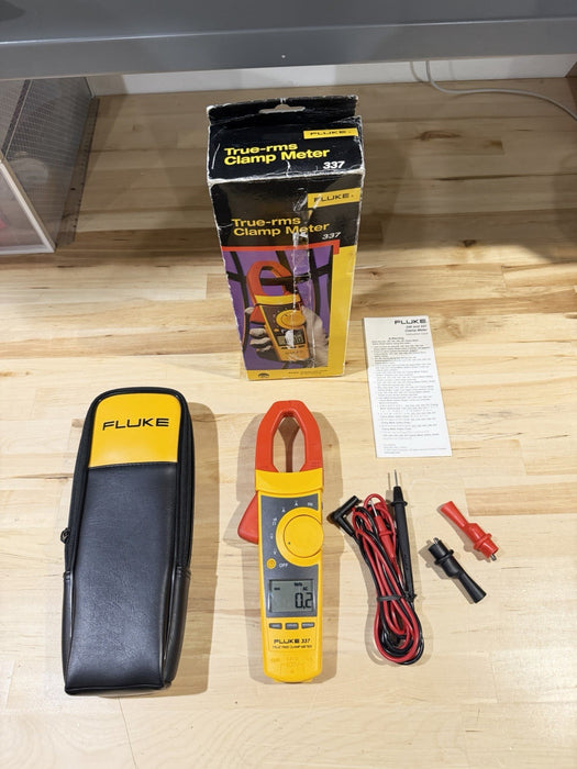 FLUKE 337 TRUE RMS CLAMP METER NEW