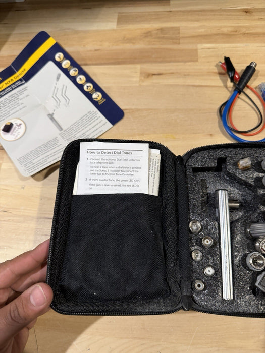FLUKE NETWORKS NX8 POCKET TONER & ACCESSORIES TESTED