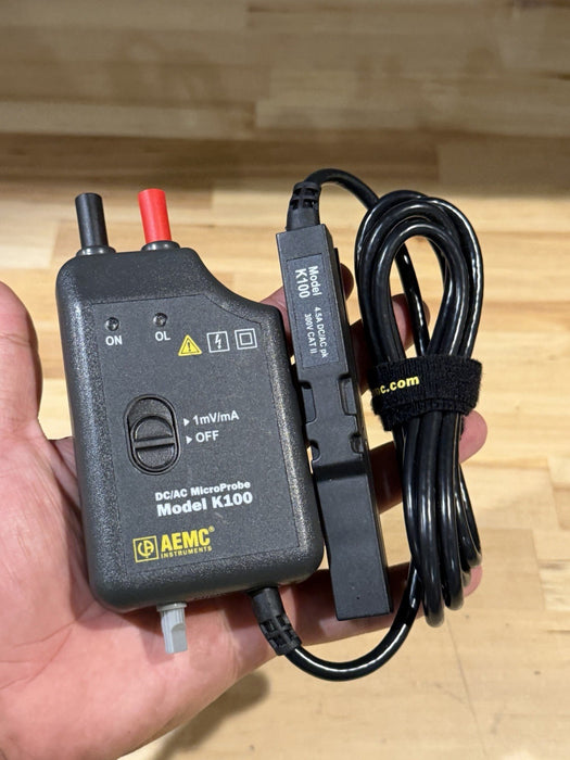 AEMC MODEL K100 DC/AC MICROPROBE TESTED