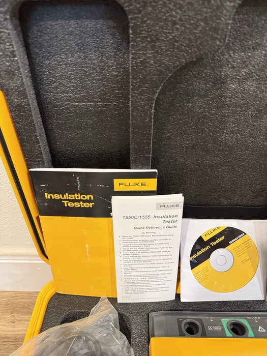 FLUKE 1555 10KV INSULATION TESTER NEW SEALED