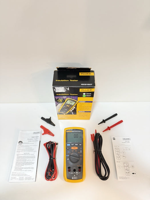 FLUKE 1507 INSULATION TESTED NEW SEALEDCALIBRATED 2025