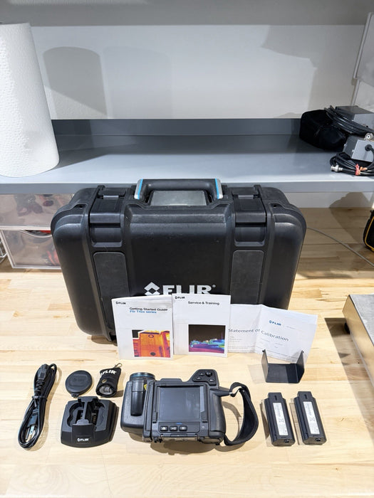 FLIR T420BX THERMAL IMAGING CAMERA WITH CHARGER & BATTERIES TESTED