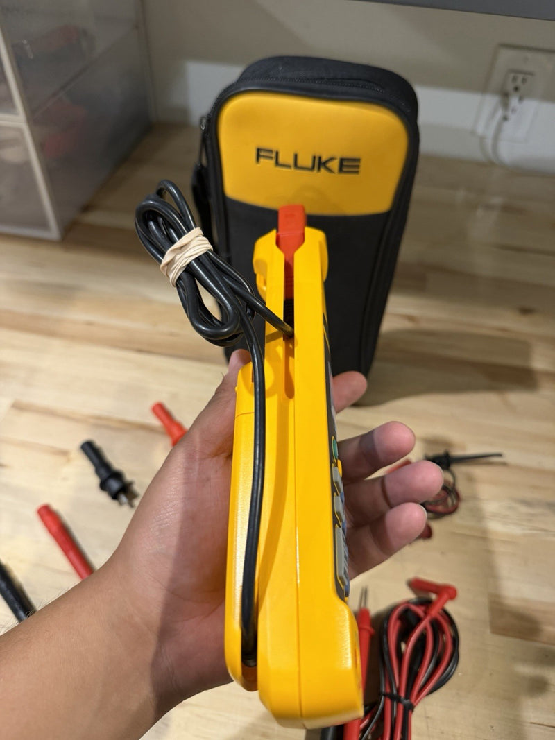 FLUKE 773 MILLIAMP PROCESS CLAMP W/ LEADS (TESTED) FREE SHIPPING