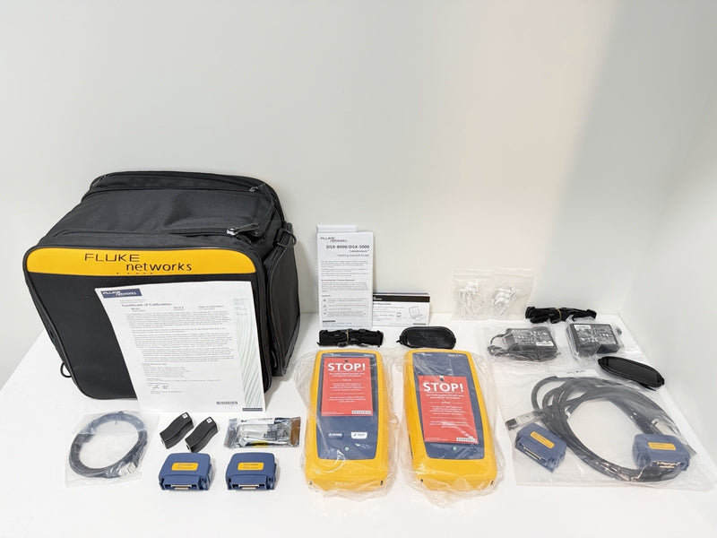 FLUKE NETWORKS DSX2-8000 ANALYZER/GLD 1 YEAR SUPPORT