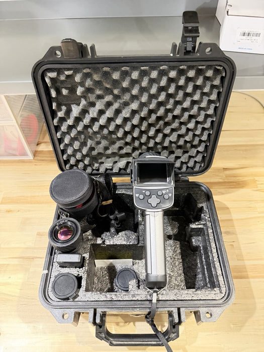 FLIR E SERIES THERMACAM E4 WITH EXTRA LENS & BATTERY TESTED
