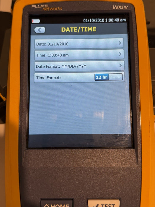 FLUKE NETWORKS VERSIV MAINFRAME ONLY FOR DSX-5000/DSX-8000 (SHIPS FREE)