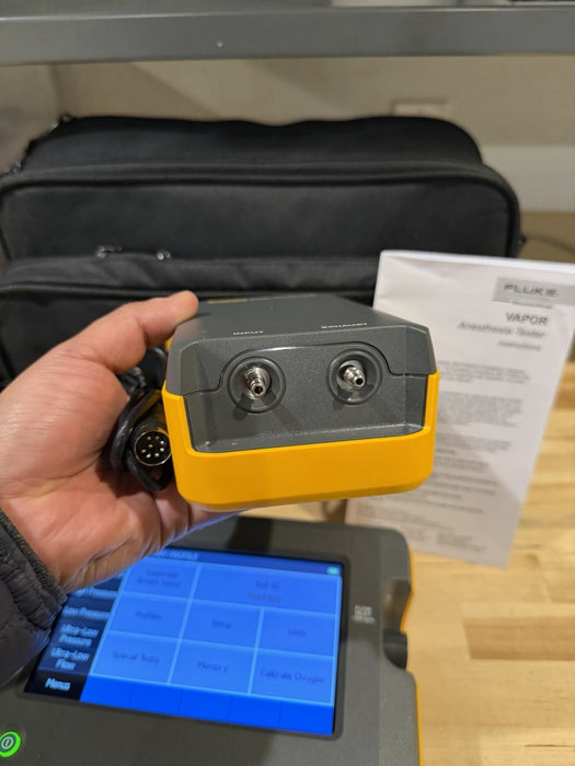 FLUKE VT900A GAS FLOW ANALYZER W/VAPOR & CHARGER-FREE SHIPPING (TESTED)