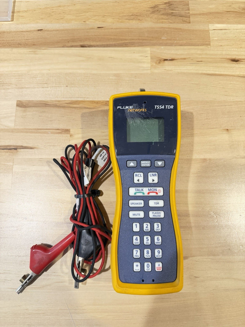 FLUKE NETWORKS TS54 TDR TESTER TESTED
