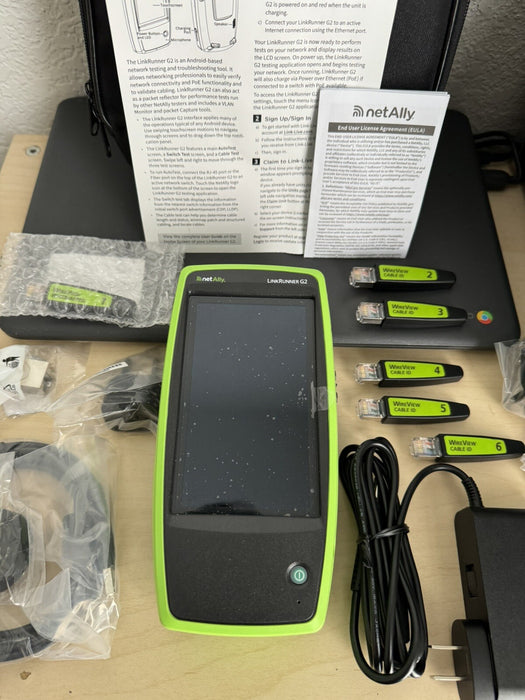 NetAlly LinkRunner G2 Smart Ethernet & Network Tester Kit