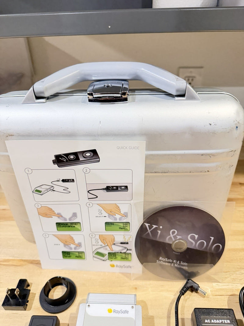 UNFORS RAYSAFE 8221011-A SOLO BASE UNIT WITH PROBE SENSOR & ACCESSORIES